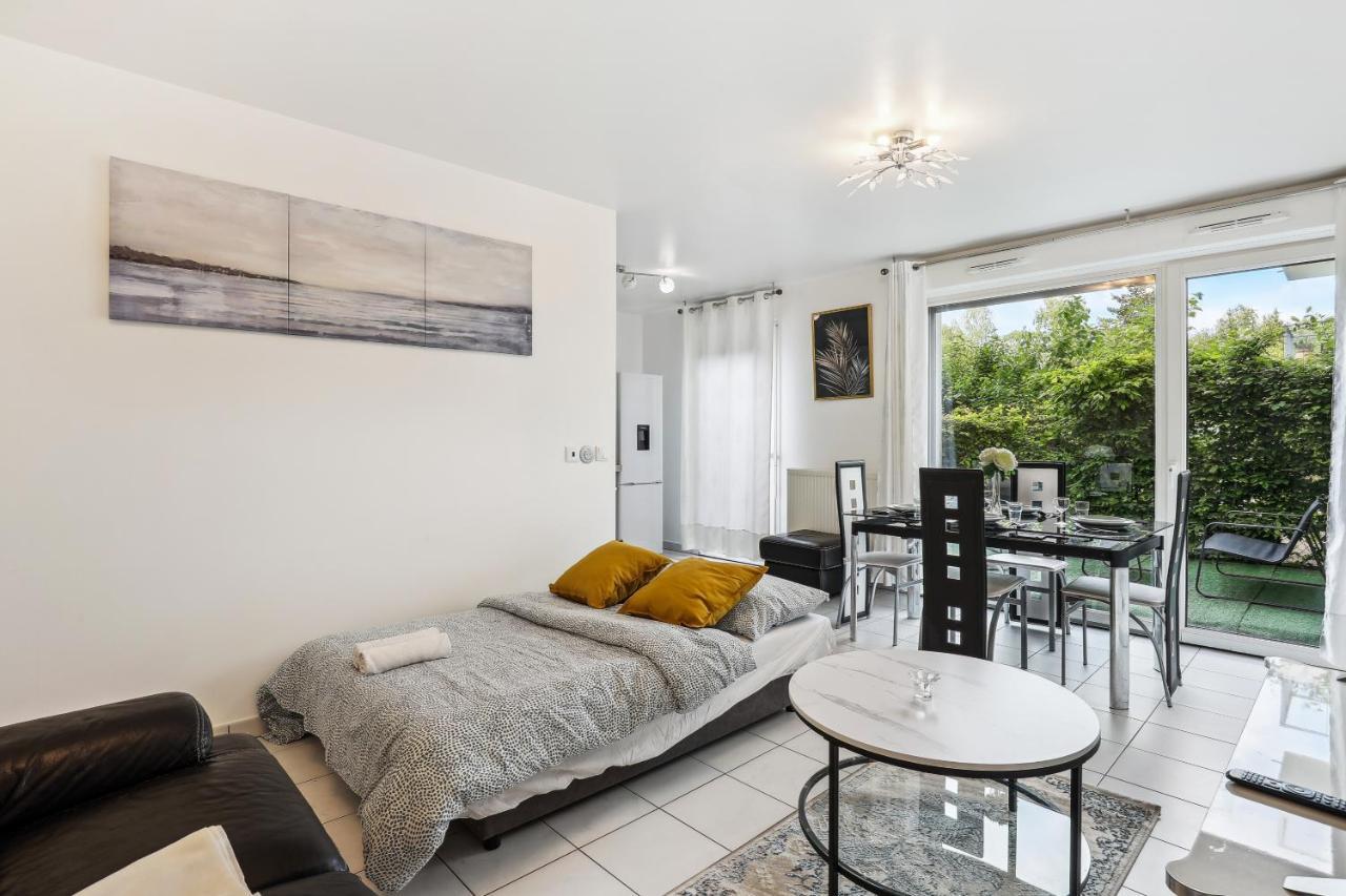 Apart-Chic-Les-Ulis With Balcon, Terrasse And Parking Les Ulis Exteriér fotografie
